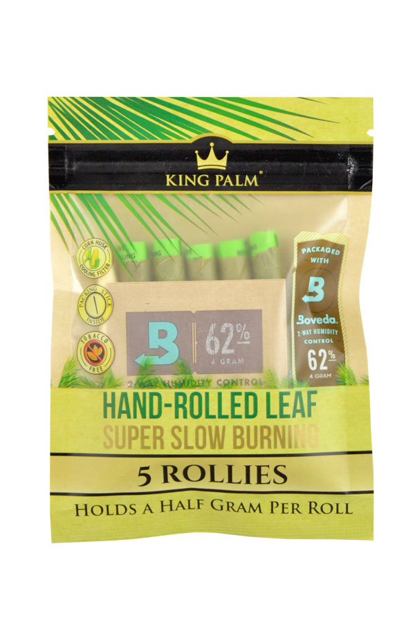 Photograph of product: King Palm Wrap Pouches - 5pk / Rollies (TAX INCLUDED)