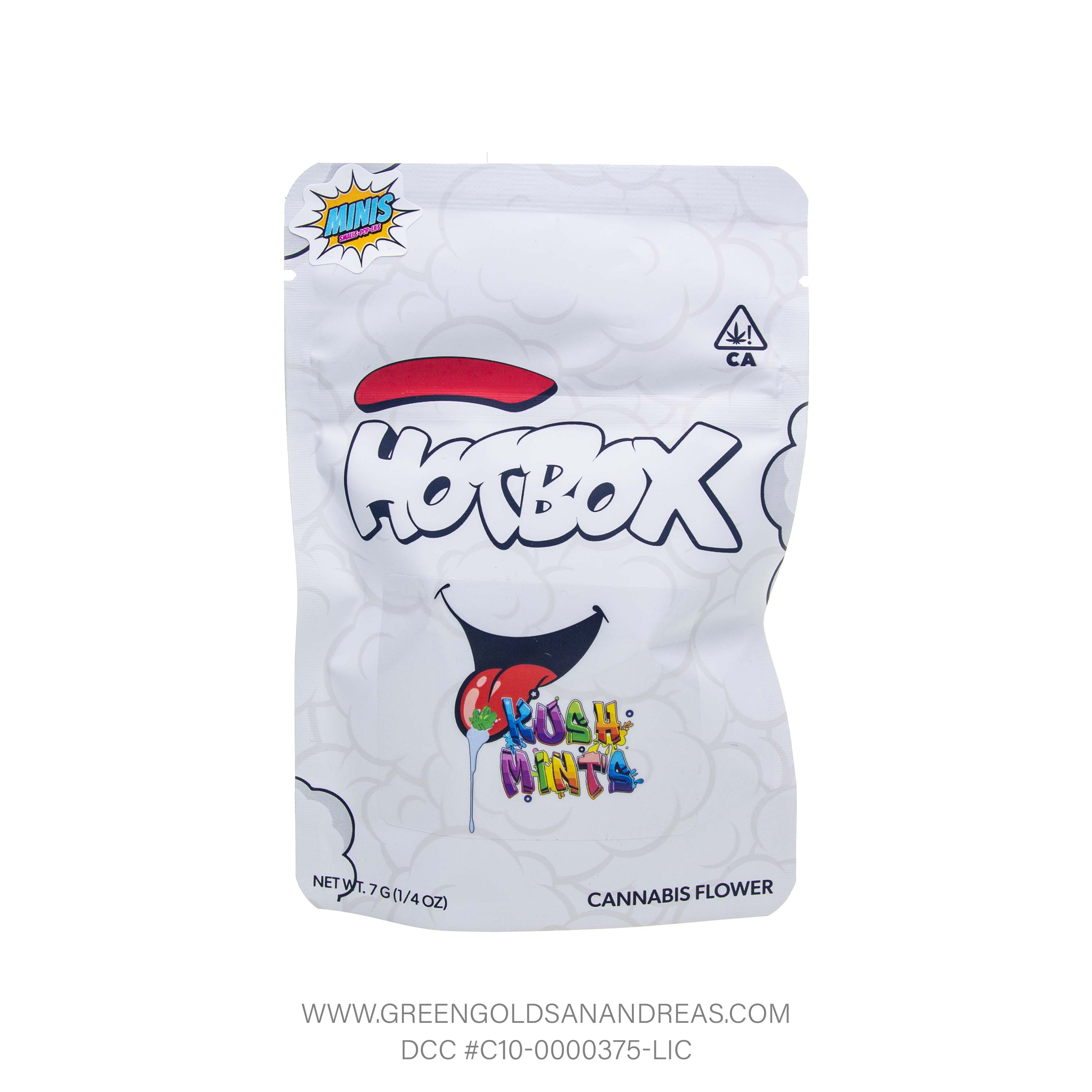 Photograph of product: Hotbox | Kush Mints (7g Mini's)