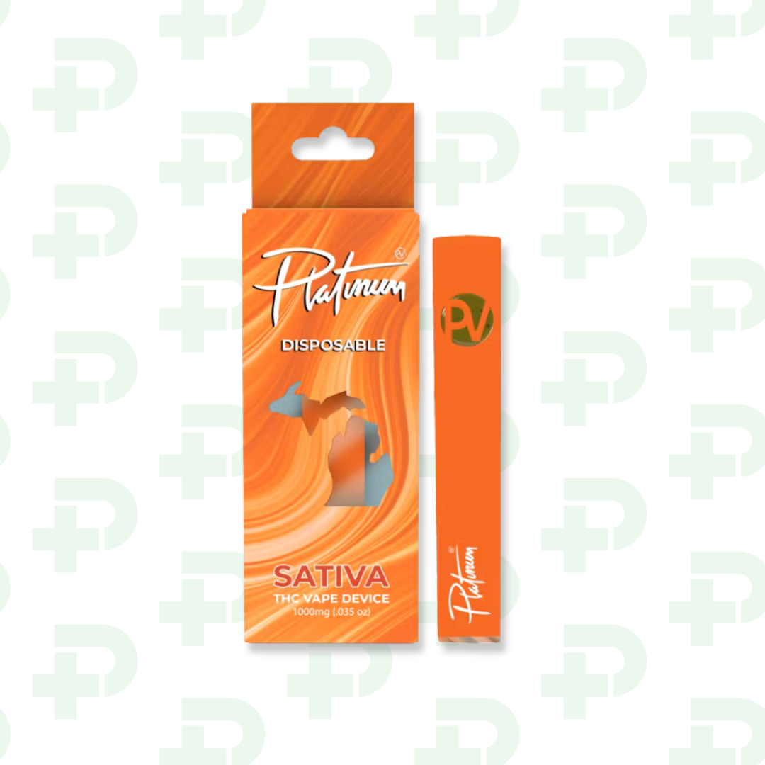 Photograph of product: Platinum Vape Disposable - Strawberry Lemonade