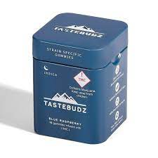 Photograph of product: Tastebudz - Rosin Gummy - Blue Raspberry (I) - 100mg