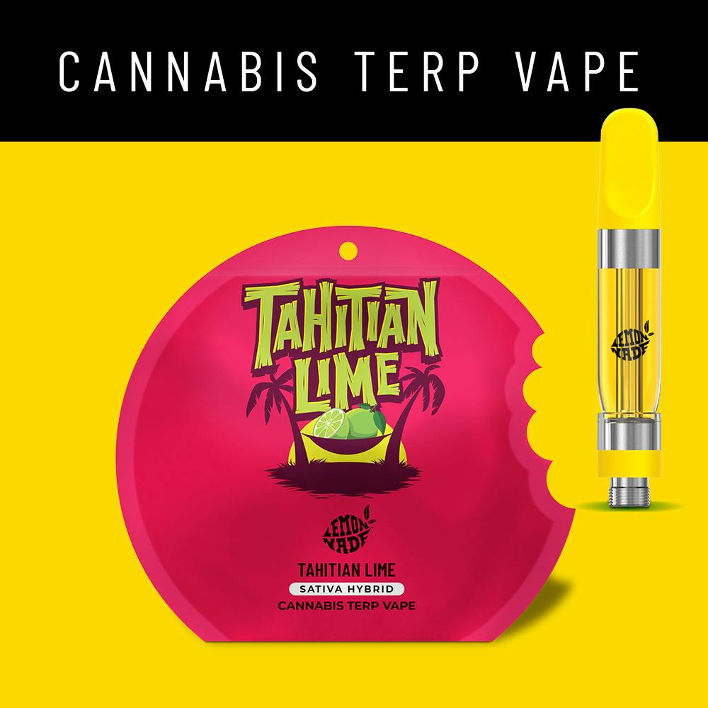 Photograph of product: Lemonnade - Tahitian Lime - Cart - Oui'd Terps