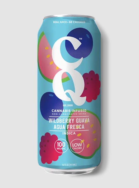 Photograph of product: Wildberry Guava Agua Fresca | 100mg Drink - 