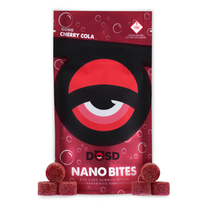 Photograph of product: DOSD Gummies Cherry Cola 100mg