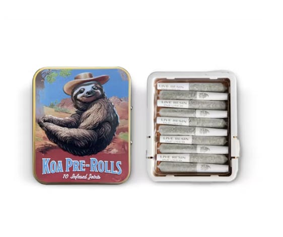 Photograph of product: KOA | Trop Cherry | Infused Pre Roll | 10 pk