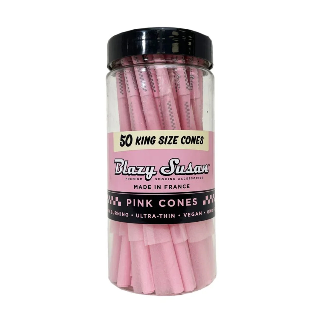 Photograph of product: Blazy Susan Pink Papers 50 Pack King Size