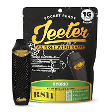 Photograph of product: Jeeter - Live Resin Disposable Vape Cart - RS-11