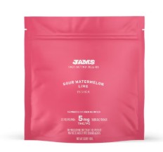 Photograph of product: Jams Jellies | Watermelon Lime | Fast Acting | 100mg