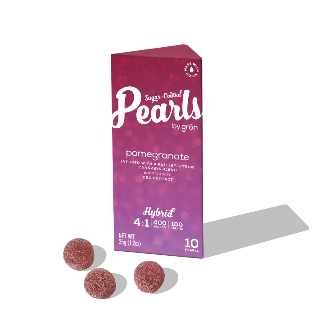Photograph of product: 4:1 Pomegranate Gummies