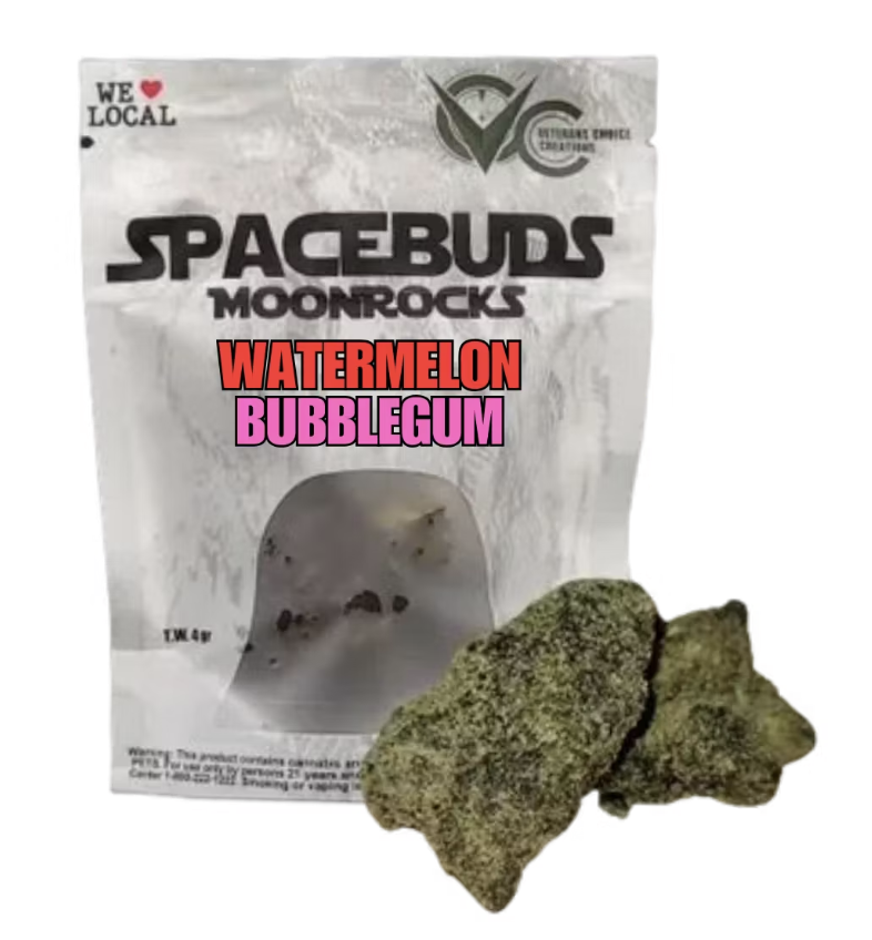 Photograph of product: Watermelon Bubblegum Moonrocks - 4g