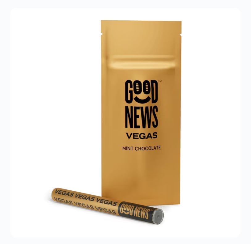 Photograph of product: Vegas Mint Chocolate Disposable Vape 0.5g