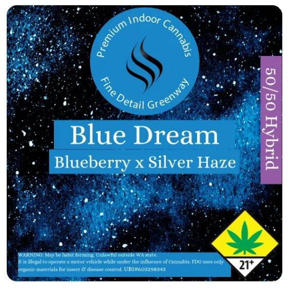 Photograph of product: Blue Dream - 3.5g