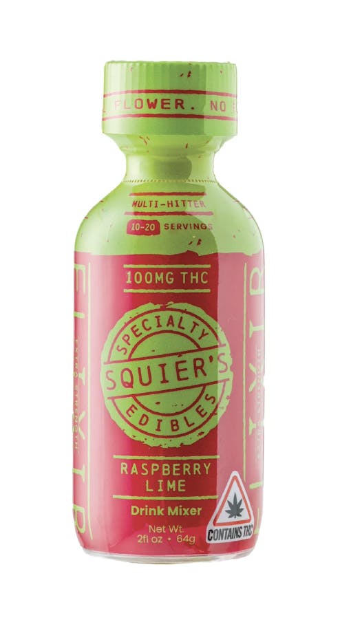 Photograph of product: Raspberry Lime | 100mg Mixer - 