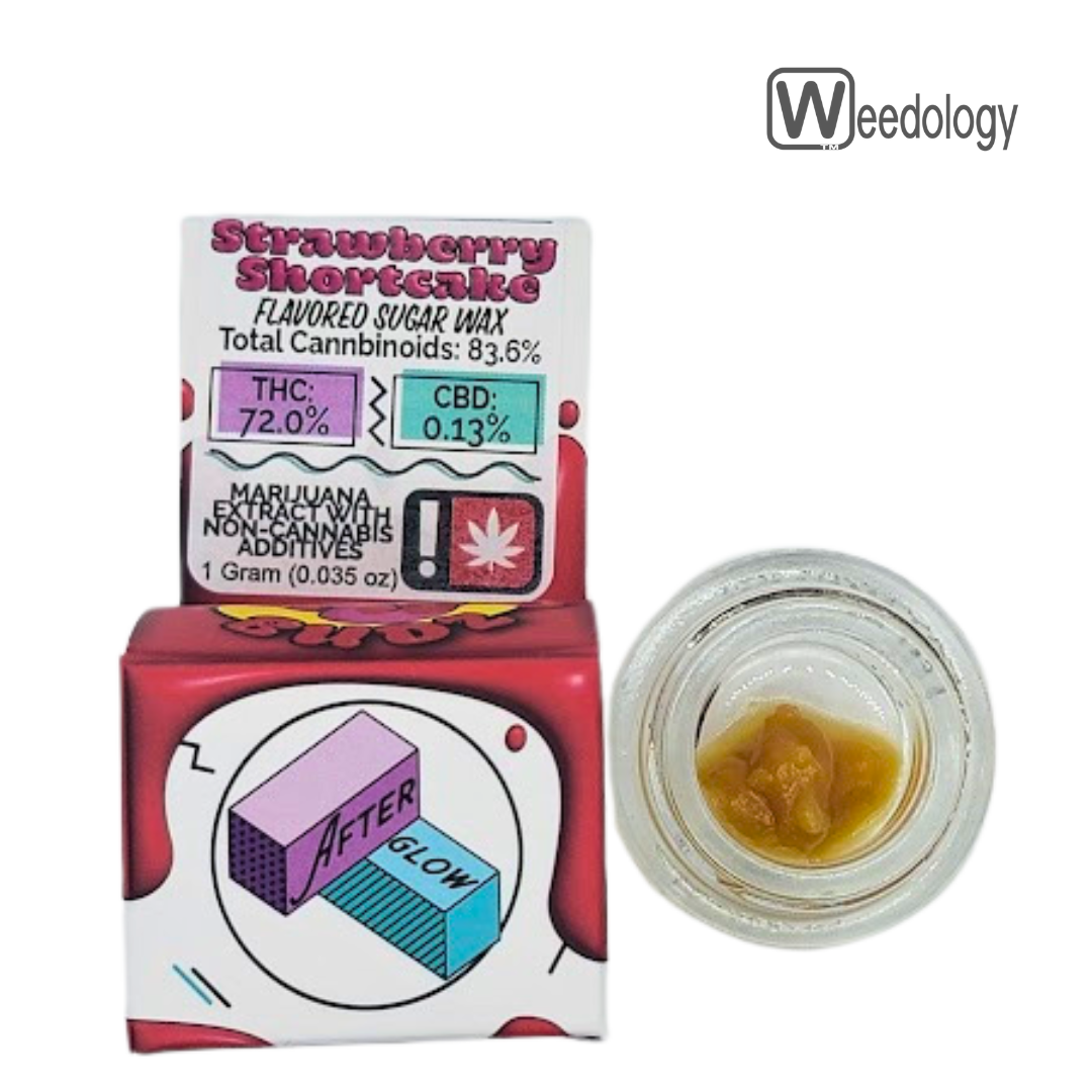 Photograph of product: After Glow 1g STRAWBERRY SHORTCAKE FLAV-Sugar Wax