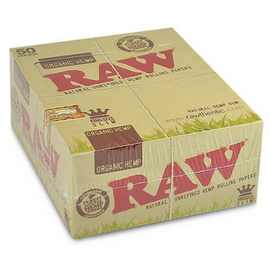 Photograph of product: RAW Organic Hemp King Size Slim