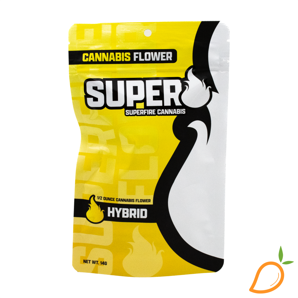 Photograph of product: 14g Impeccable Prepackaged Flower Superfire