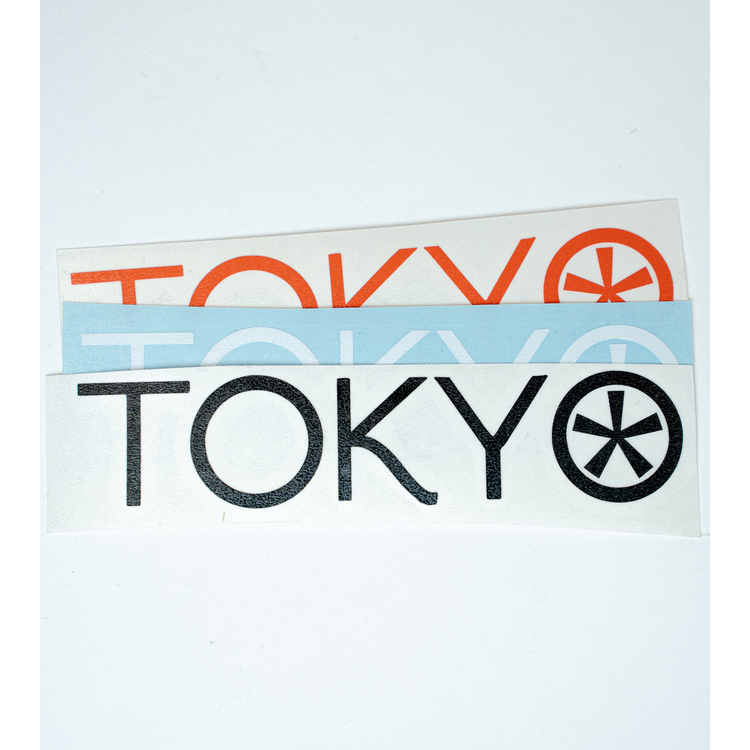 Photograph of product: $1 - Tokyo - White "TOKYO" Sticker