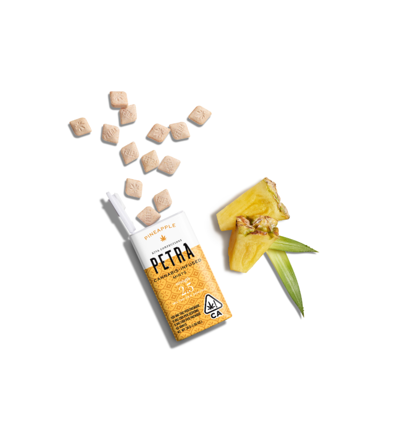 Photograph of product: Petra Mint 100mg | Pineapple