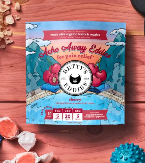 Photograph of product: Cherry Fruit Chews | 50MG 10PK (TAX INCLUDED)