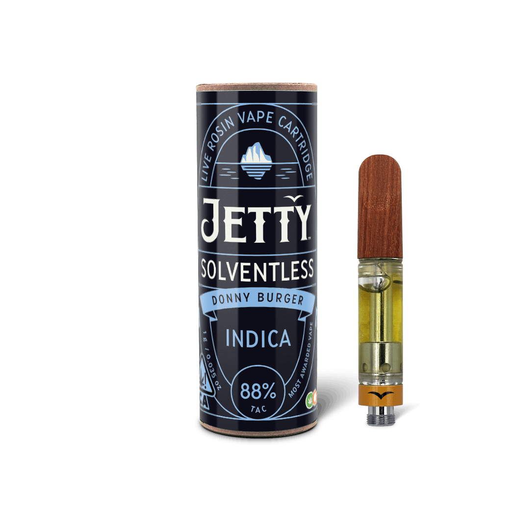 Photograph of product: Donny Burger OCal Solventless Cartridge 1g