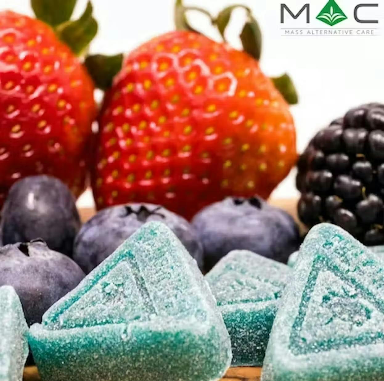 Photograph of product: Full Spectrum Tripleberry RSO Gummy 5mg 20pk