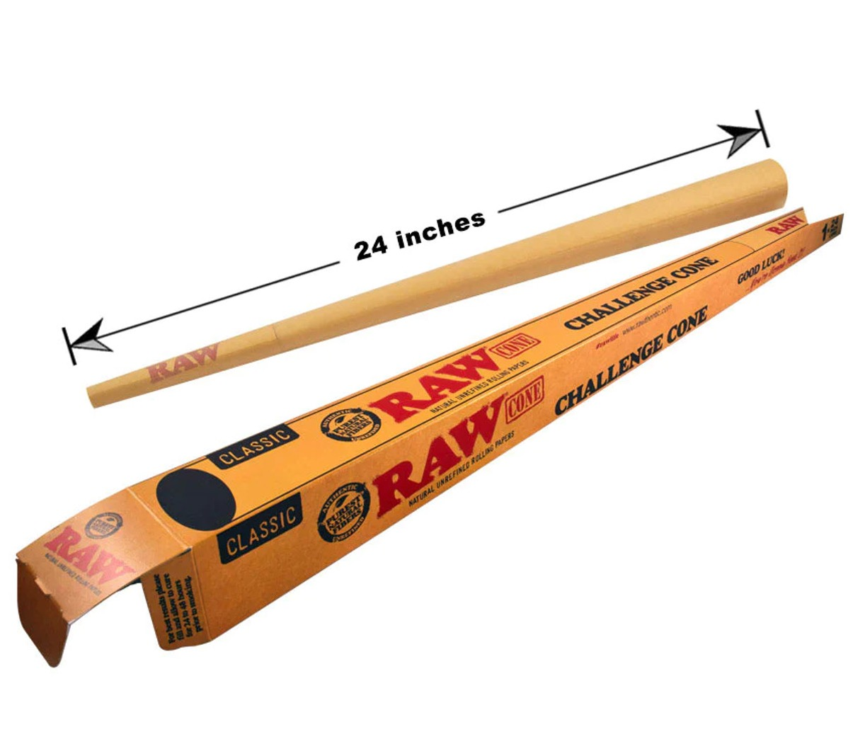 Photograph of product: RAW Classic Challenge 24'' Cone | Giant Pre-Rolled Cone
