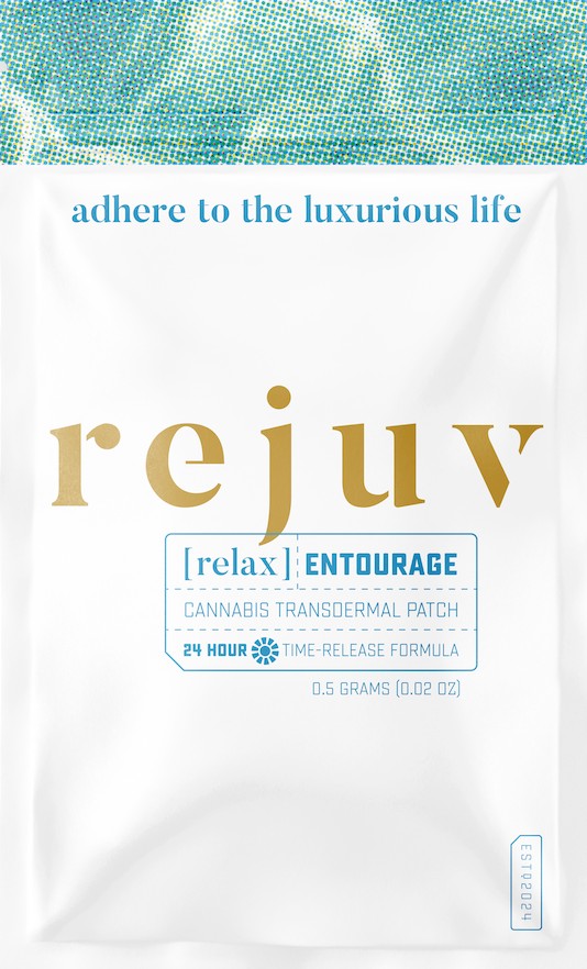 Photograph of product: Rejuv Patches - Entourage - 3:2:1 (TH-oui:CBD:CBN)