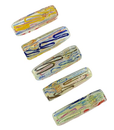 Photograph of product: 3.5" Glass Cube Pipe (Assorted)