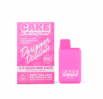 Photograph of product: Cake | Xstasy Kush (S) .9g Disposable