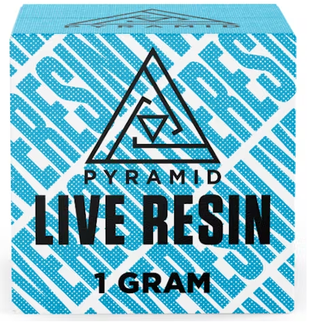 Photograph of product: Pyramid - Crumb Cake - - Live Resin Concentrate