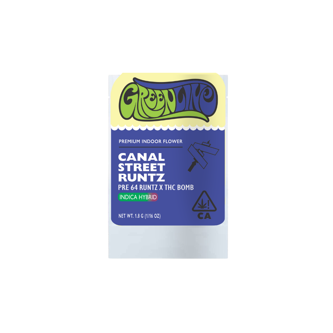Photograph of product: 1.8G - CANAL STREET RUNTZ
