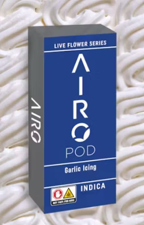 Photograph of product: Garlic Icing Live Flower Series Pod (I) [0.5g] - 