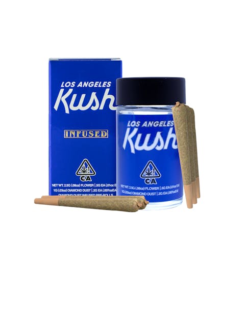 Photograph of product: LA Kush Dogwalkers - (5 x .7g) - 3.5g - King of LA