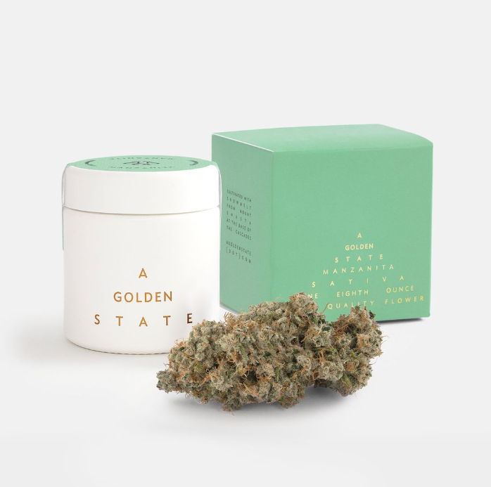 Photograph of product: A Golden State - 3.5g - Palo Cedro