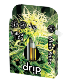 Photograph of product: White Rhino (Oui'd) | Drip | 510 Vape Cart