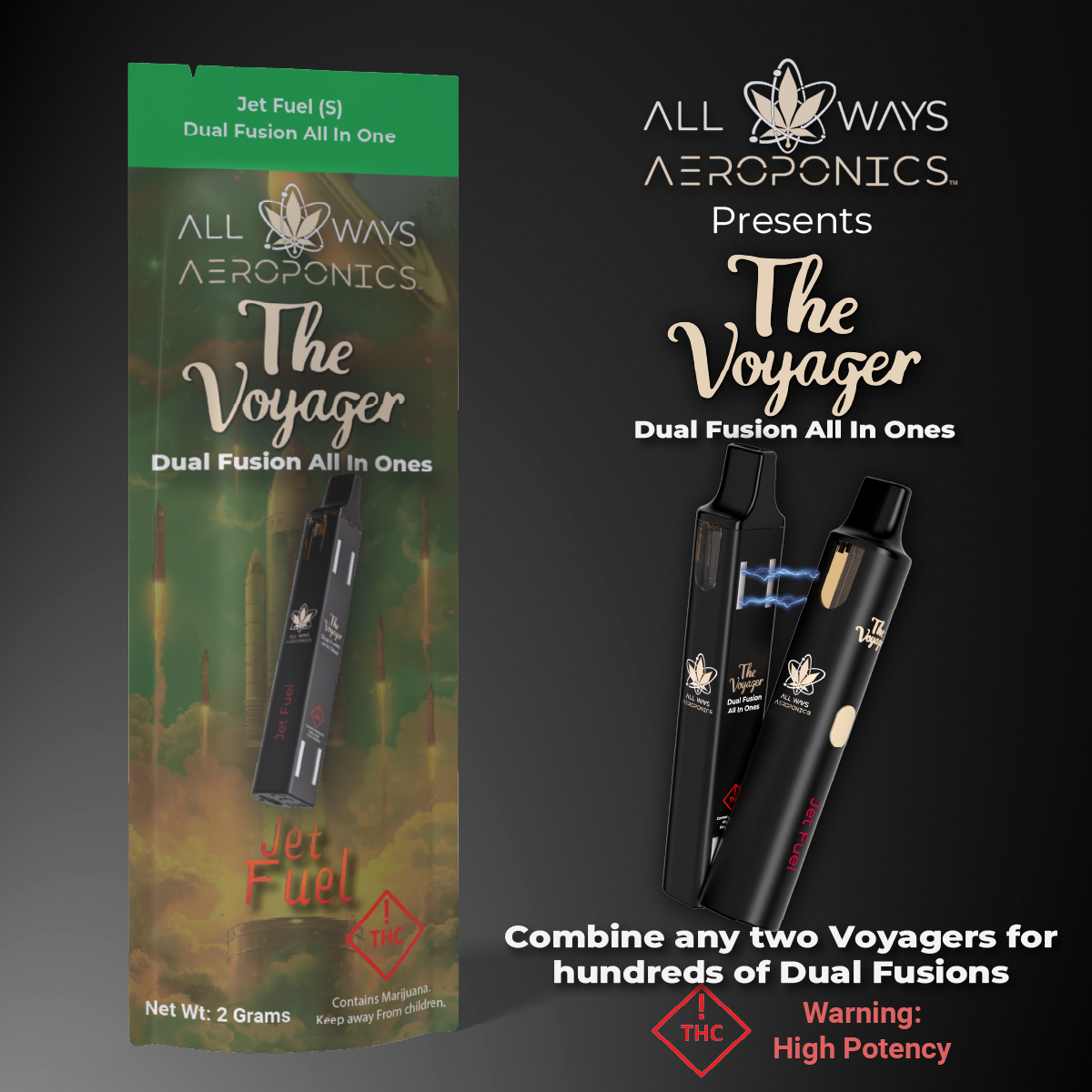 Photograph of product: AWA Voyager Dual Fusion - Jet Fuel