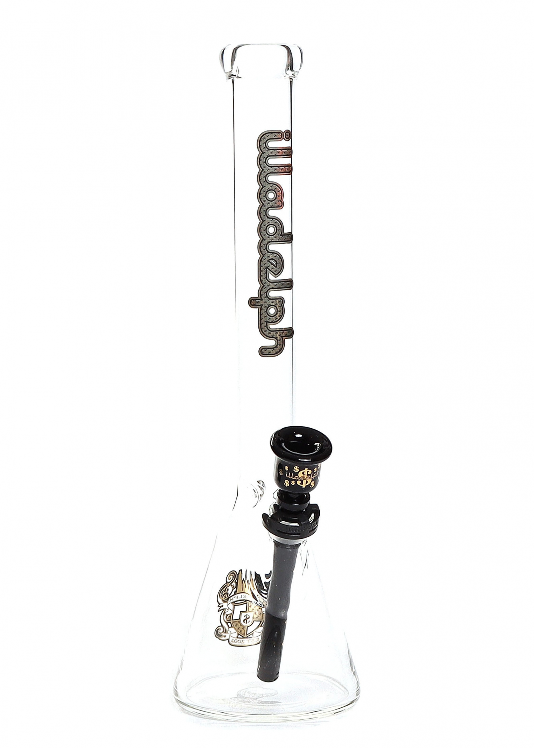 Photograph of product: Get Money Beaker | 15 Inch Beaker Water Pipe