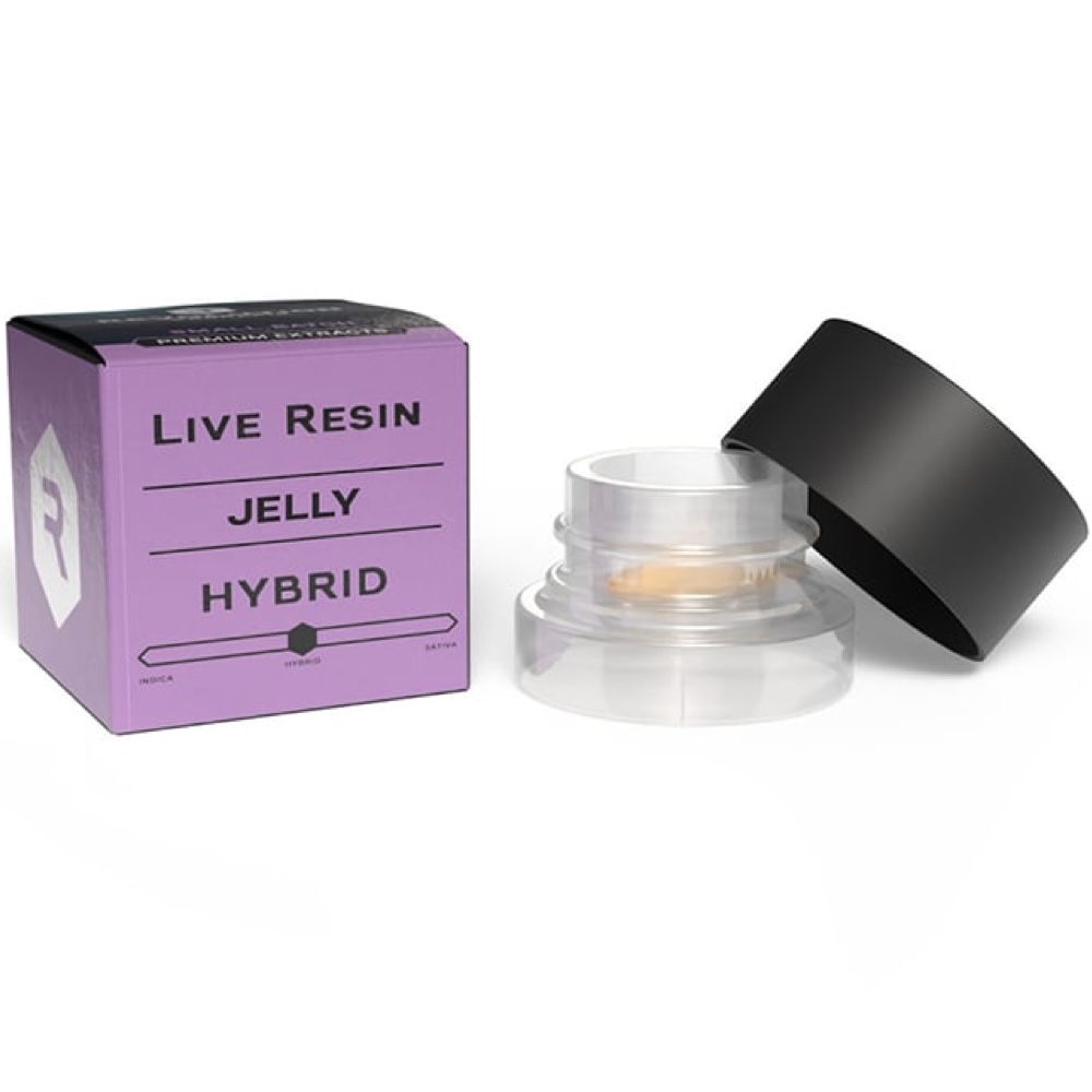 Photograph of product: Live Resin Jelly | Revolution | Banana Pudding