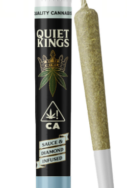 Photograph of product: Blueberry Pancake Sauce And Diamond Infused Preroll []