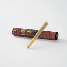 Photograph of product: Orange Chemeleon Bubble au chocolat Infused Pre-Roll | 1g - Nature's Heritage