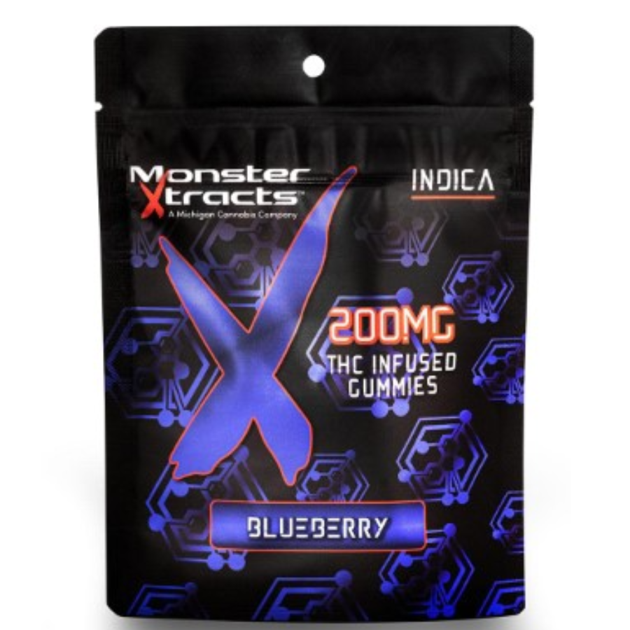 Photograph of product: Blueberry (20mg x 10) 200mg Gummies