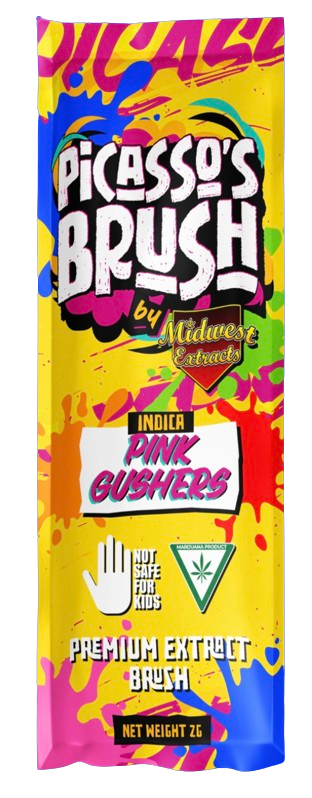 Photograph of product: Picasso's Brush | Pink Gushers Live Resin Brush