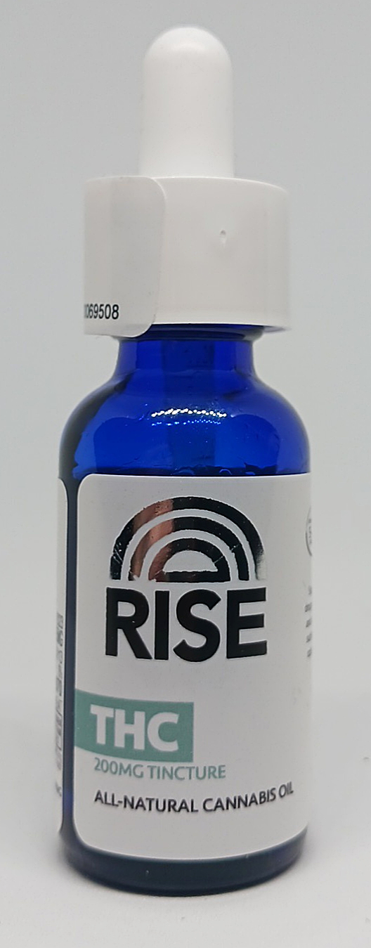 Photograph of product: Thc Tincture | 200mg | Rise