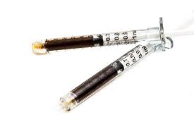 Photograph of product: RSO Syringe 1 gr