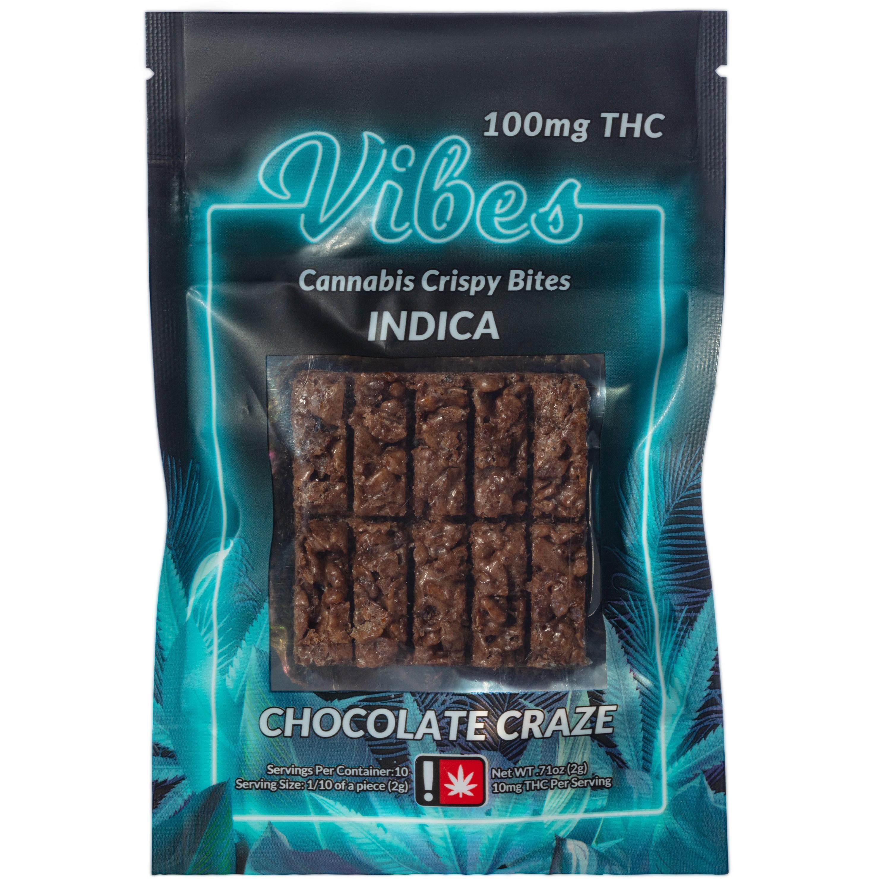 Photograph of product: Rice Crispy - Vibes - Chocolate Oui'd