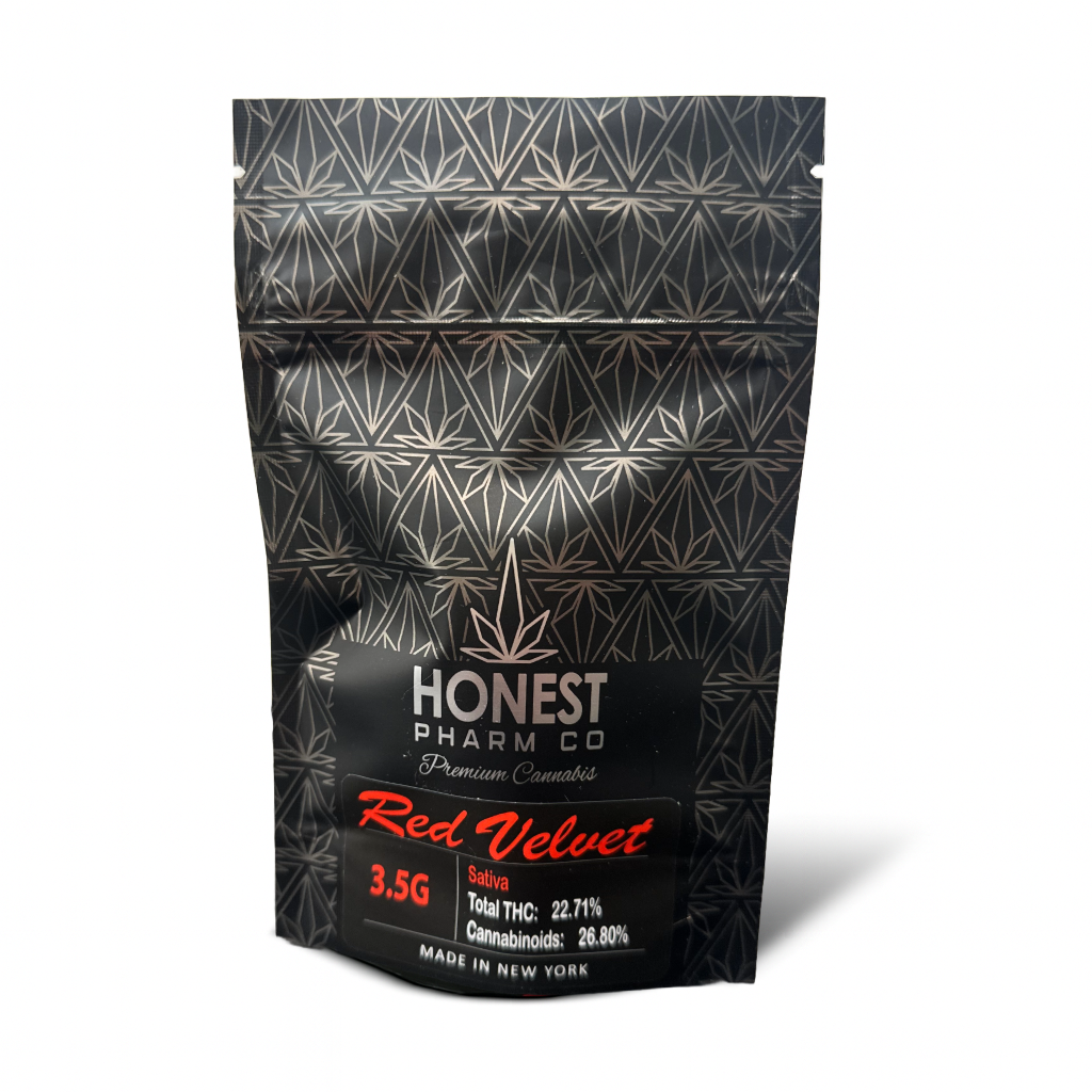 Photograph of product: Honest Pharm Co | Red Velvet | Whole Flower - 3.5g