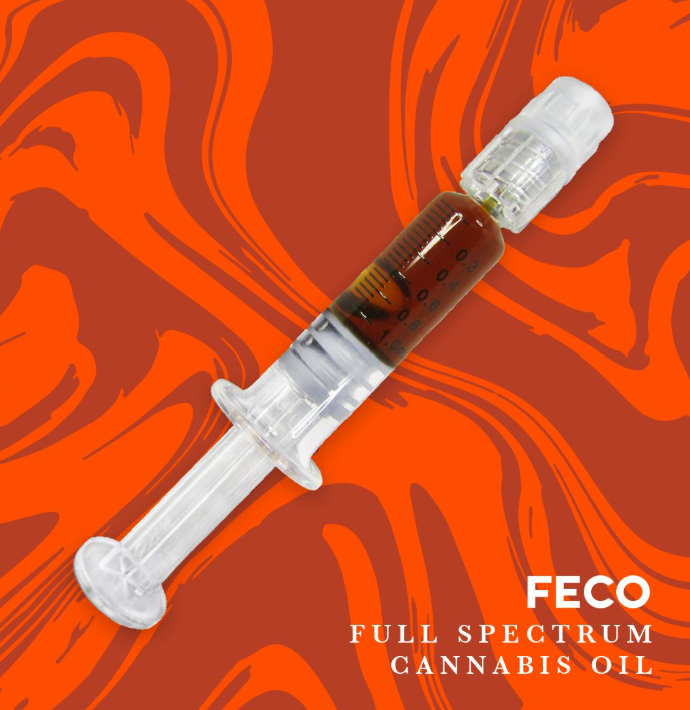 Photograph of product: VIVID | FLORIDA KUSH | FECO SYRINGE | 1G | Oui'd