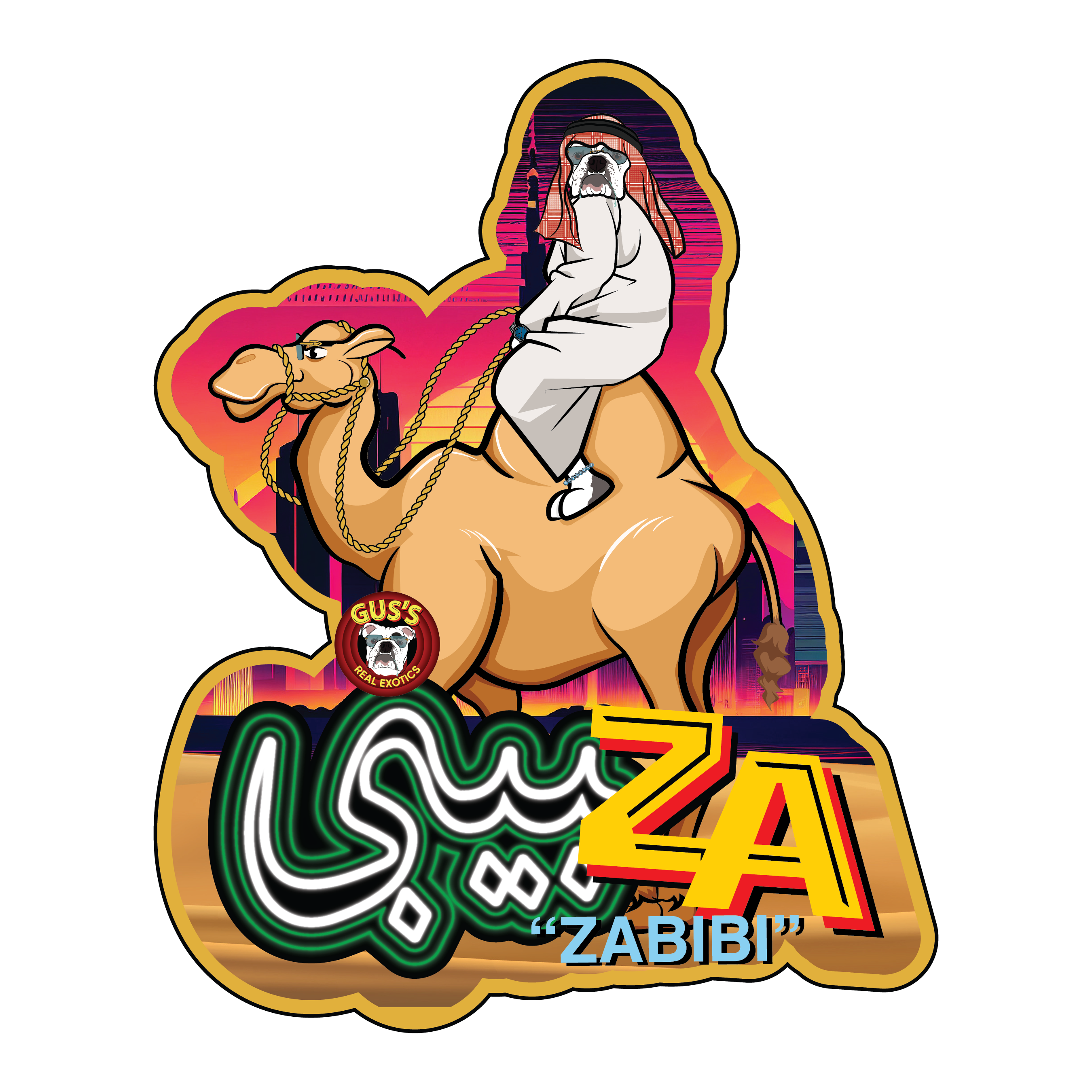 Photograph of product: Gus's Exotic - Prepack 8th - Zabibi - 3.5g