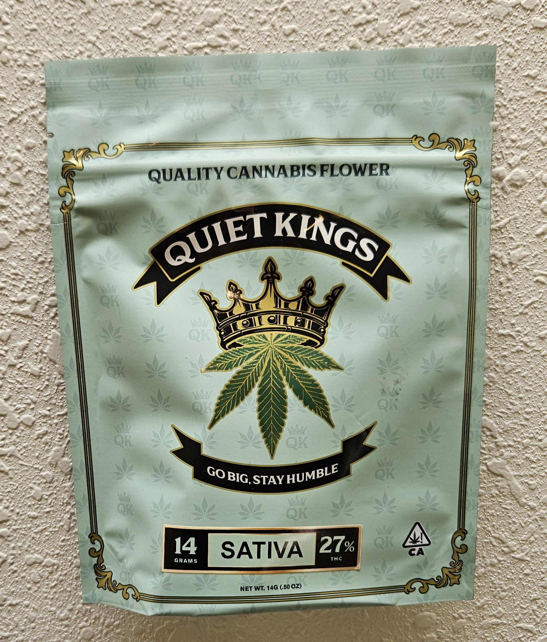 Photograph of product: Quiet Kings Lemon Zest, 1/2 oz - 14g