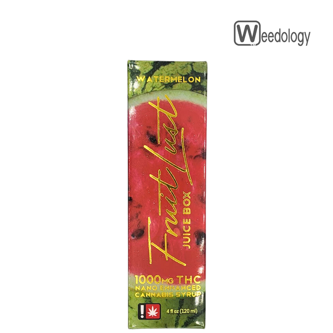 Photograph of product: Fruit Lust 4oz WATERMELON Oui'd Syrup