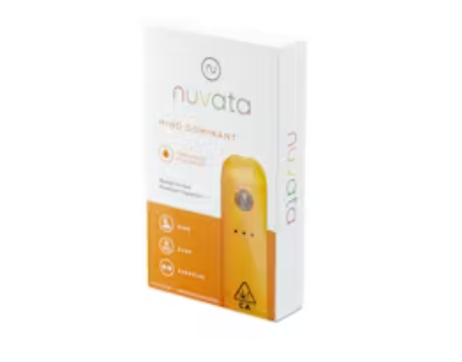 Photograph of product: Mind Dominant - Tangerine | 0.5g | 9:1 | TH-oui:CBD | Disposable Vape | Nuvata